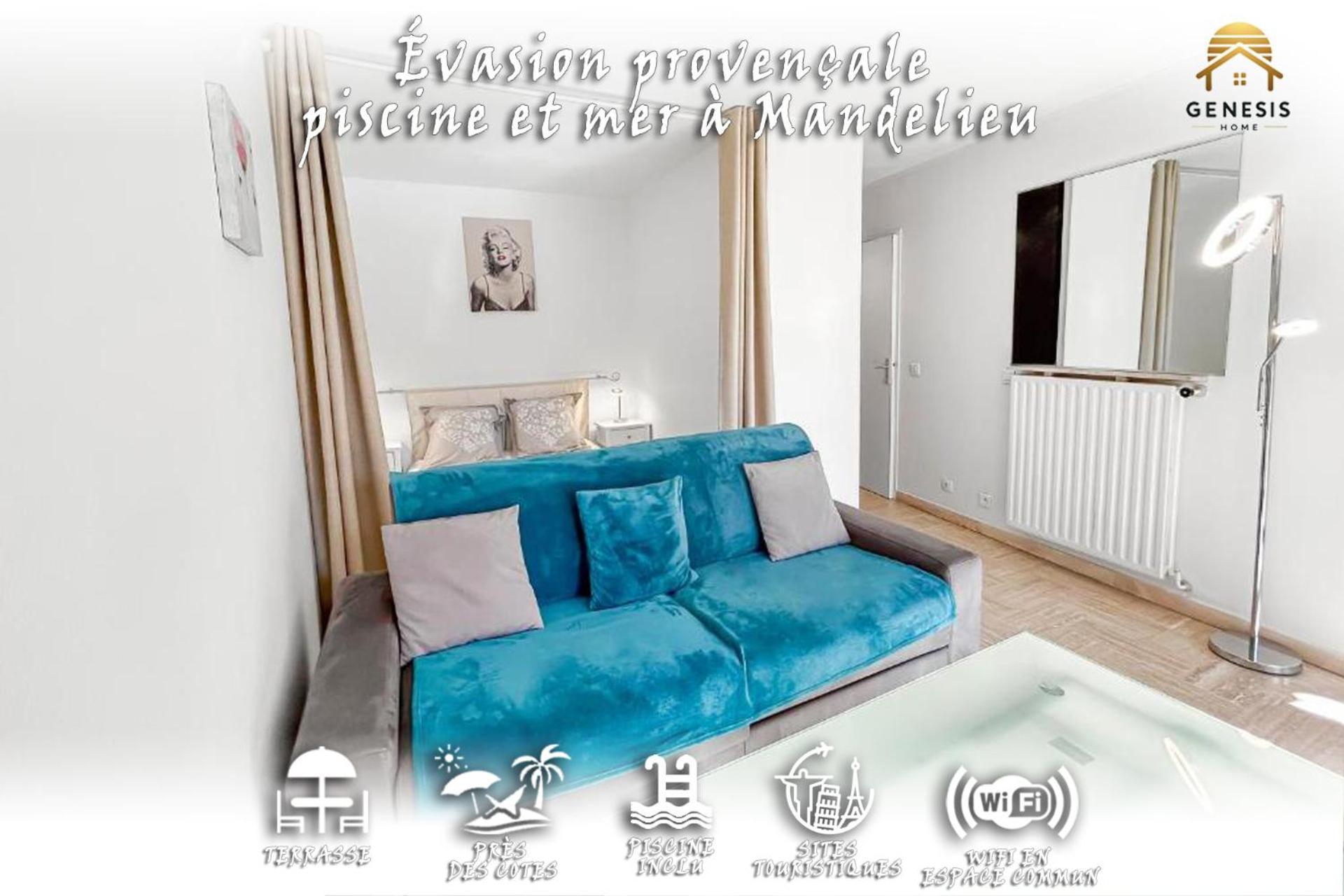 Evasion Provencale - Piscine Et Mer A Mandelieu Exterior photo